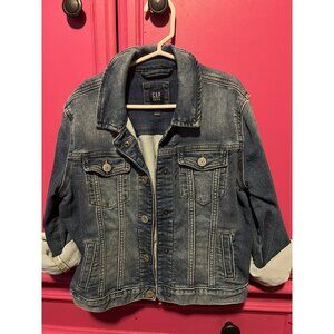 Gap For Good Stretch Denim Jacket L